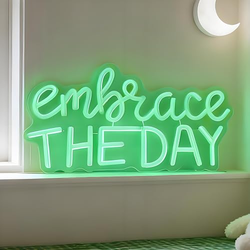 Embrace The Day Dimmable LED Neon Sign - USB Powered