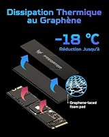 Acer Predator GM7000 Gaming SSD 4TB - bis zu 7400 MB/s Lesen - M.2 2280 NVMe PCIe Gen4 mit DRAM Cache, Internes Solid State Laufwerk für Laptop & Desktop PC - PS5 Kompatibel – Ansicht 3