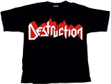  Destruction Logo T-Shirt, L / Large (o302)