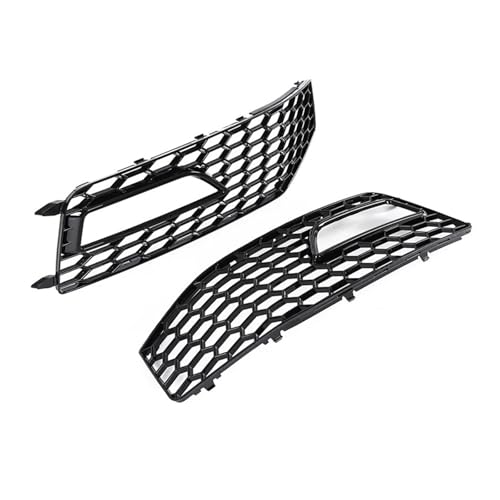 Rejilla de luz antiniebla negra para Audi A4 B8.5 S-line S4 2013-2016 panel de panal