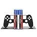 Balvi Soporte Videojuegos Joypad Color Negro Sujetador de Videojuegos para Estanteria con Forma de Ma