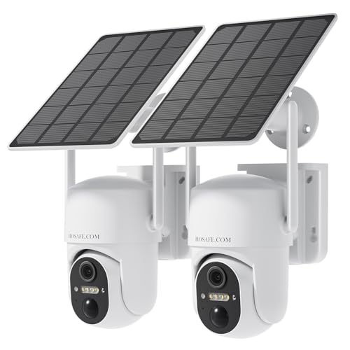 HOSAFE.COM Camaras de Vigilancia Sin Cables, Camara Vigilancia Wi...