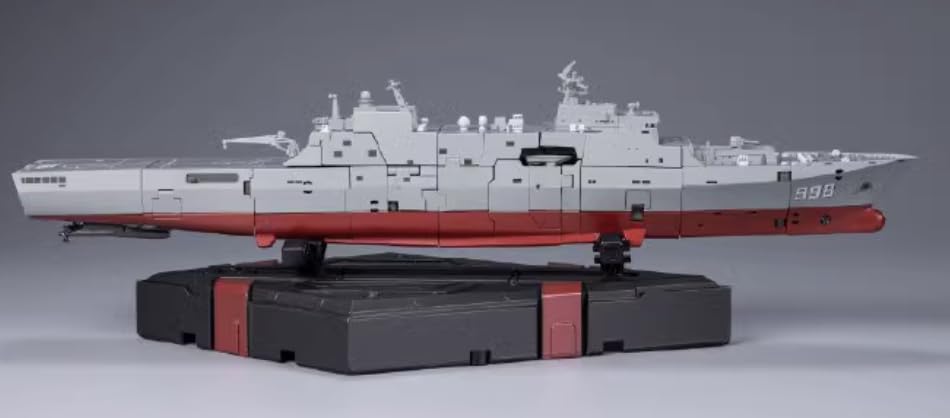 Amazon.co.jp: 易玩天開 YW2401 合金軍艦 変形ロボット 合体 : おもちゃ