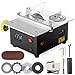 240W Mini Tischkreissäge mit 4 Klingen und Polierscheibe, Duale Motorsteuerung Präzisions Table Saw, Tragbare 0,1-20mm Sägeblatt Höhenverstellbarer für Bastelarbeiten und kleine Schnittprojekte