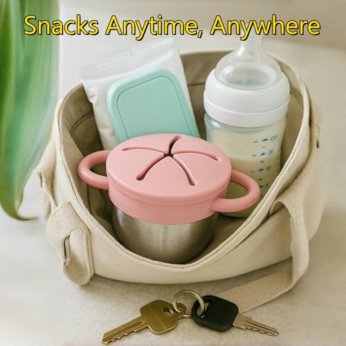 50% Off 3 Pack Spill Proof Snack Cups For Toddlers - Image 4