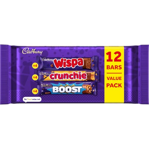 Cadbury Mixed Chocolate Bar Value Pack 347.2 g Total (Pack of 1)