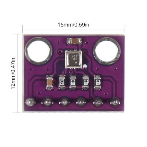 Coliao 4pcs BME280 3.3V High Precision Atmospheric Pressure Sensor Module Pre-Soldered GY-BME280-3.3 Temperature Humidity Sensor Module for Raspberry Pi and Other MicroControllers