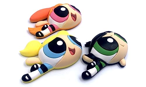 Set de 3 imanes Powerpuff Girls Monogram miniatura 2