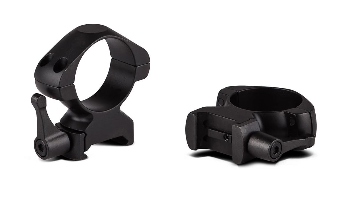 KONUS | Steel-QR 30 mm – Kit de bagues de Montage de lentille en Acier de Haute qualité
