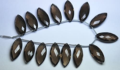 Quartz fumé en paires assorties pour réussir vos boucles d'oreilles