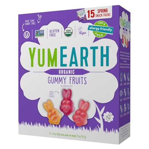 YUMEARTH , Organic Easter Fruit Gummy Value Size, 10.5 Ounce - image 1