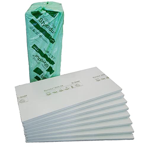 BASF Styrodur® 3000CS 50mm XPS Hartschaumplatte WLG034 mit Stufenfalz 1265x615mm 6qm