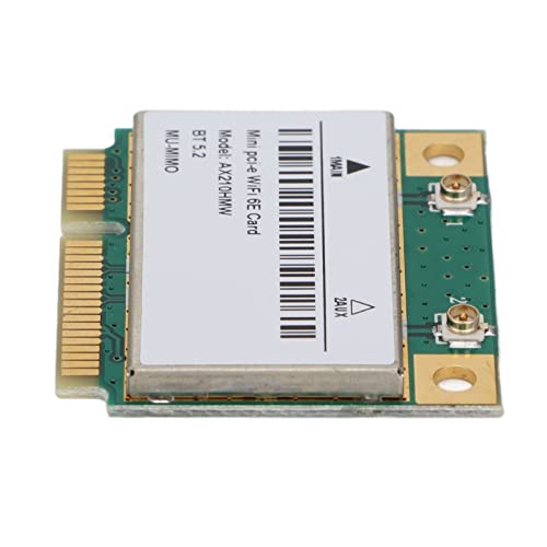 6GHz Triband Card, Adaptador de Red de Alta Eficiencia con BT 5.2 y Tecnología MU MIMO para Windows 10