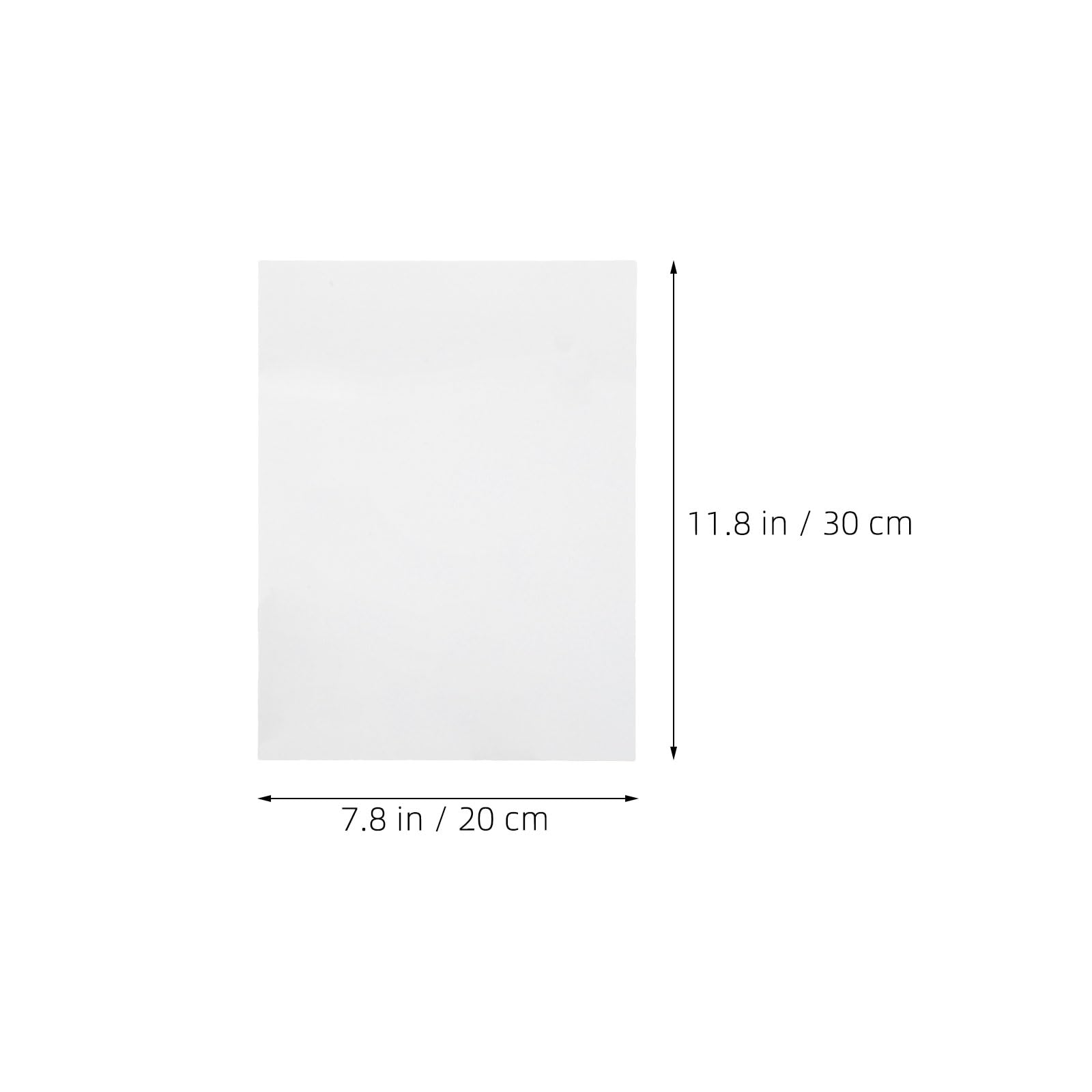 SOIMISS 4 Stück Wetterbeständige Weiße Aluminiumplatte für Sublimationsdruck Doppelseitiges Metallschild Leichtes Blanko Aluminiumschild für Bastelprojekte und Außenbeschilderung