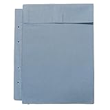 ウチダ 布製図面袋 A4収納 4穴ハトメ無 5cmマチツキ 014-0169