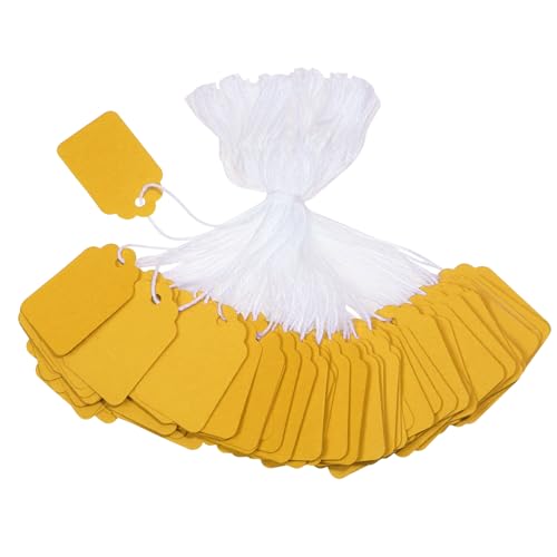 Etiquetas para detalles de boda y adornos navideños con cordón para colgar, 300 piezas