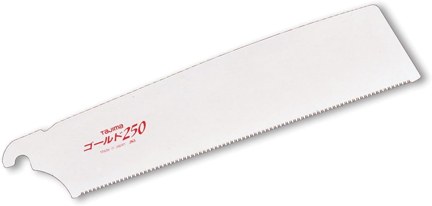Tajima GNB-250 Japanese Precision Woodworkers Replacement Blade with 19 TPI - Fits The Tajima JPR Rapid Pull Hand Saws - 250mm