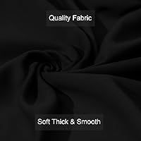 Vista 8 de LA PALMA Cortinas de puerta corredera extra anchas – Cortinas opacas para puertas corredizas de vidrio para patio, aislamiento térmico