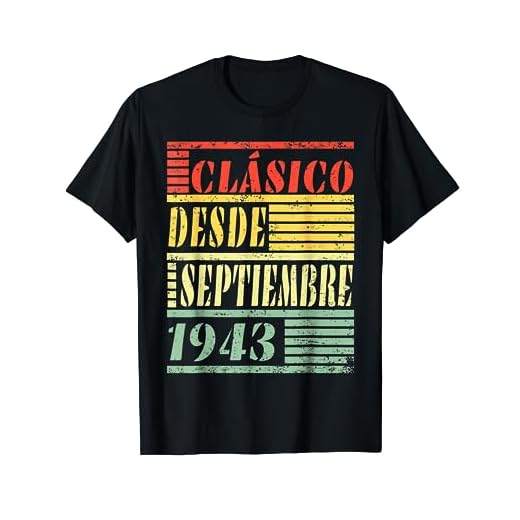 79 Años Cumpleaños Septiembre 1943 Hombre Mujer Septiembre Camiseta