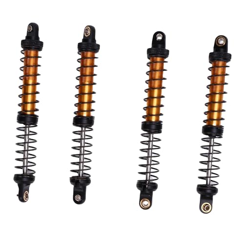 Kit de mise à niveau RC 110 mm en alliage robuste doré pour voiture chenille 1/10