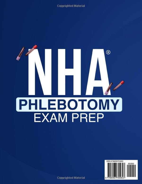 Image of NHA Phlebotomy Exam Prep: Everything You Need to Pass the NHA CPT Exam with Confidence - Core Concepts, Proven Strategies, and Practice Questions to Get Certified and Launch Your Career Fast