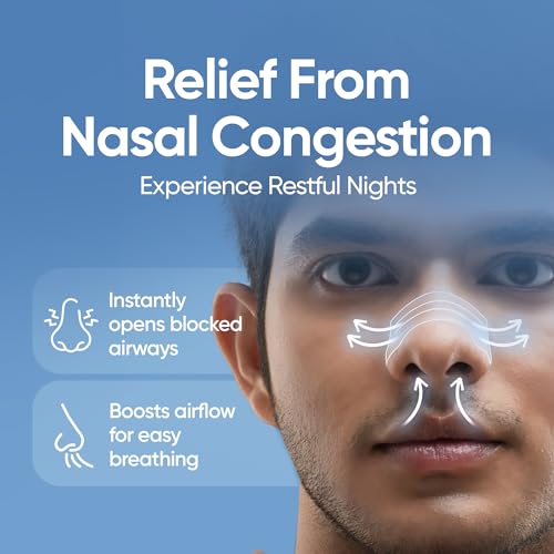 Image of Frido Nasal Strips | Anti-Snoring Nose Strip with 12-Hour Adhesion | Transparent Nose Opener for Better Sleep | Snore Stopper for Men & Women | Pack of 15