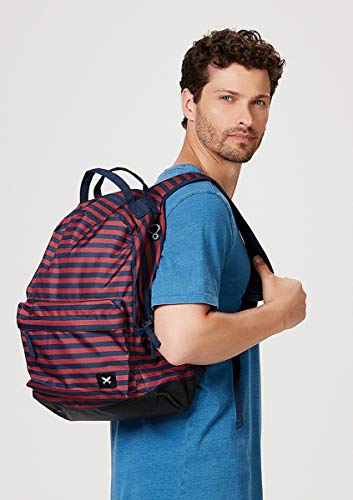 MOCHILA UNISSEX HERING EM POLIESTER LISTRAS