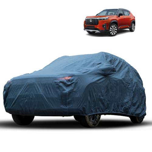 Image of Dust Resistant Car Body Cover for Compatible Honda Elevate | All Weather Protection Car Cover | Triple Stitched Fully Elastic Ultra Surface Body Protection |