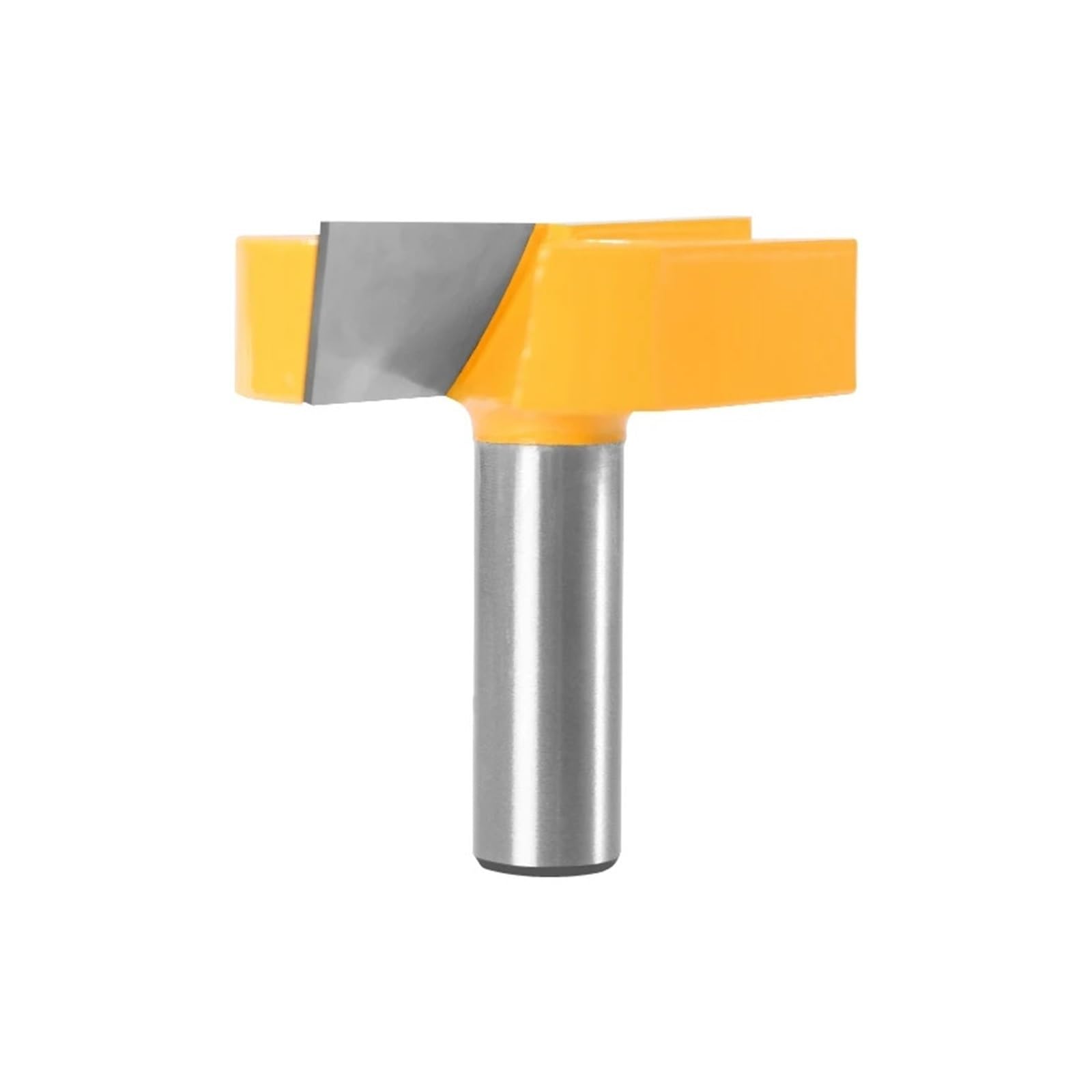 1pc 8MM 12MM 12.7MM Shank Cleaning Bottom Router Bits for Woodworking Milling Cutters for Wood Face Mill End(12.7x57x15)