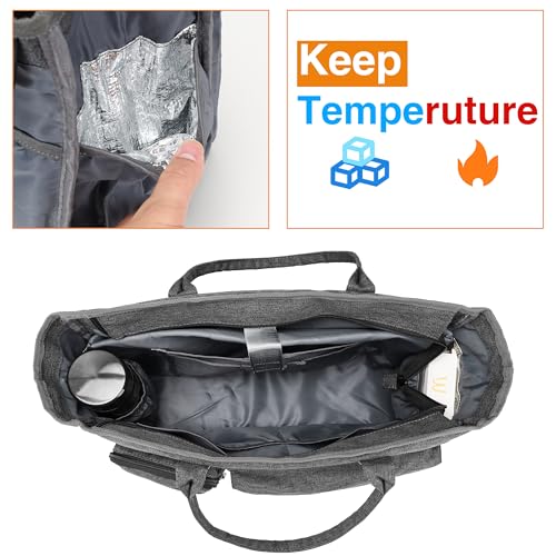 Rabjen Nurse Tote with Laptop Sleeve