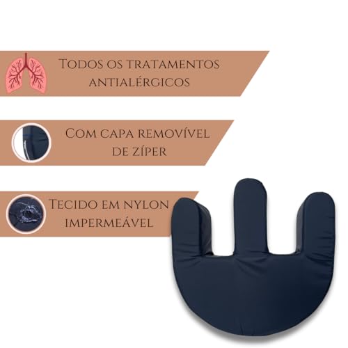 Almofada Giratória Giro Fácil Para Idoso E Acamados com Capa removível Impermeavel