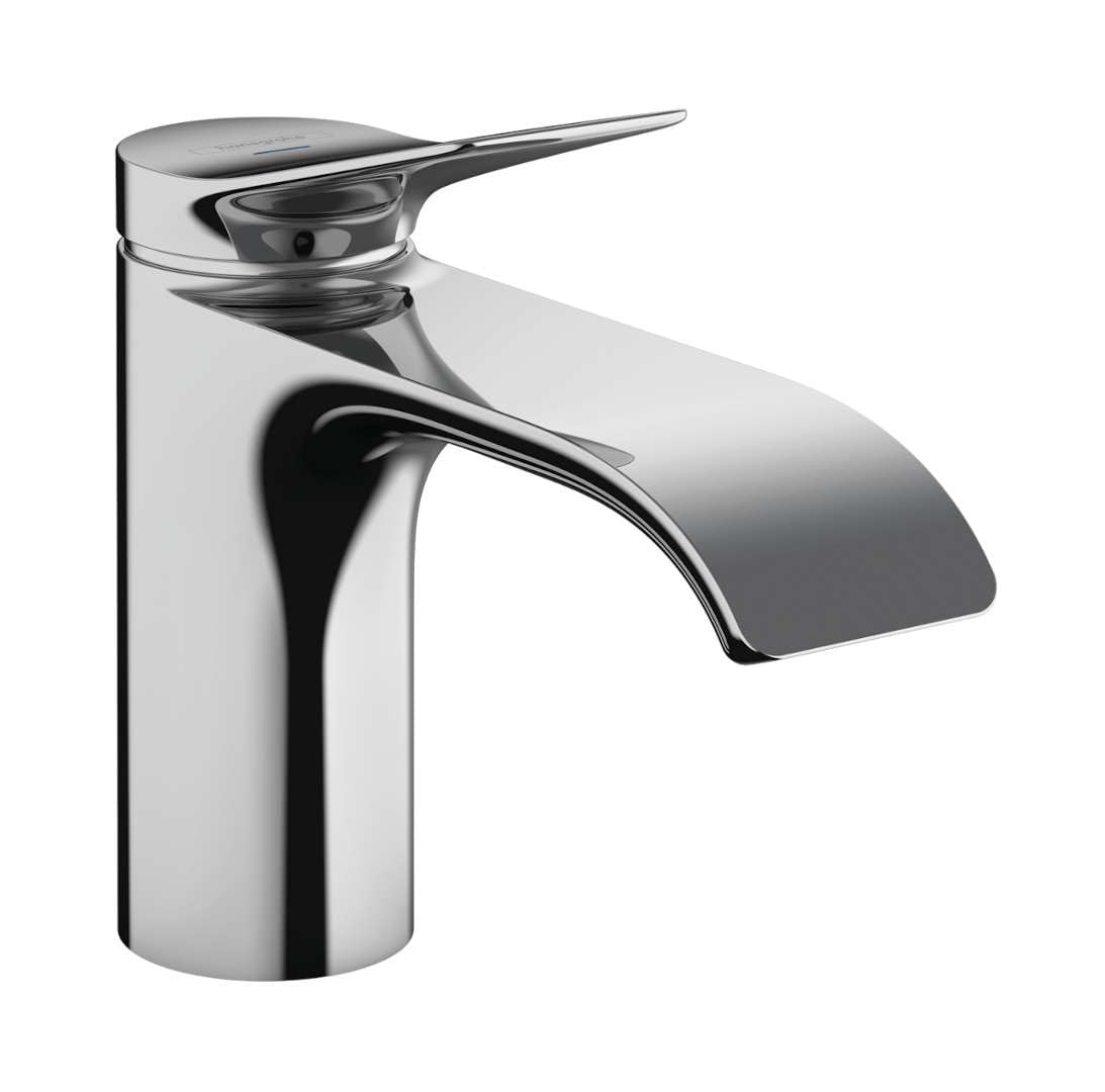 Robinet de lave-mains hansgrohe Vivenis pour petite vasque sans éclaboussures