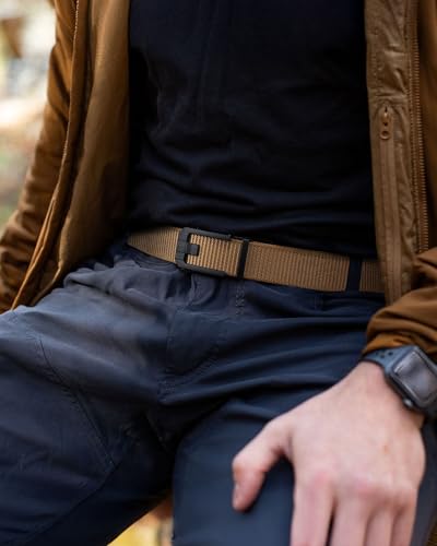 Image of CHAOREN Ratchet Tactical Belt Men - 1.5 inch Adjustable Nylon Work Belt