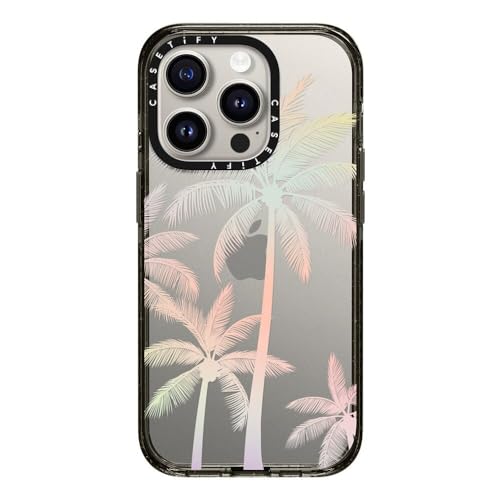 Coque iPhone 15 Pro CASETiFY Impact luxueuse et résistante avec imprimé tropical