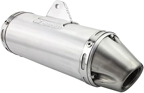 DJ-Motor Silenciador T4 de escape de 1.260 in para 150cc 160cc Pit Dirt Bike Mini Motocross Taotao DBX1 X-pro140