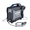Kakadu Portable Camping Outback Shower, Instant Hot Water for Outdoor Use - Slimline Design, Rechargeable Lithium Battery, Adjustable Shower Head, Slim Pump, Digital Display