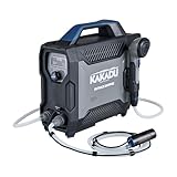 Kakadu Portable Camping Outback Shower, Instant Hot Water for Outdoor Use - Slimline Design, Rechargeable Lithium Battery, Adjustable Shower Head, Slim Pump, Digital Display