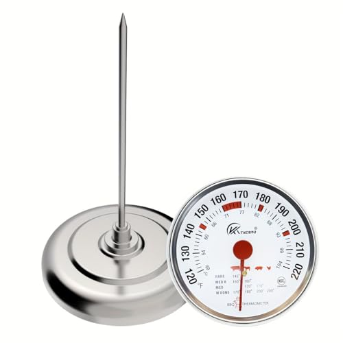 3.5" Dial Meat Thermometer with 5" Probe, NSF, Oven Safe