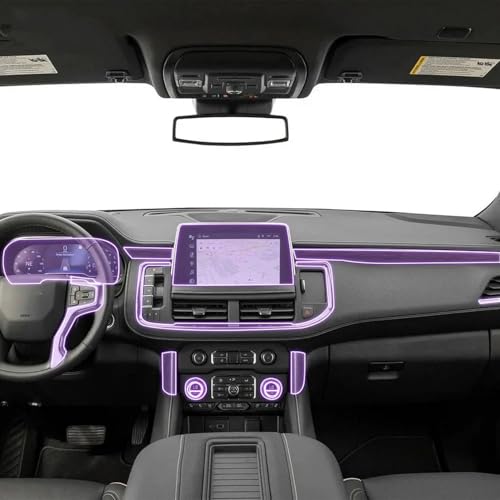 Film protection TPU anti-rayures Chevrolet Tahoe pour éliminer les traces de console