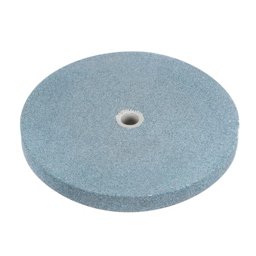 QUARKZMAN Schleifbockscheibe 150 x 12.7 x 16 mm, 80 Körnungen Grüne Siliziumkarbid-Bank-Schleifscheiben für Hartmetall, optisches Glas