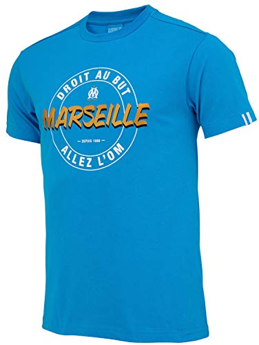 OLYMPIQUE DE MARSEILLE T-Shirt Om - Collection Officielle Taille Adulte hom.