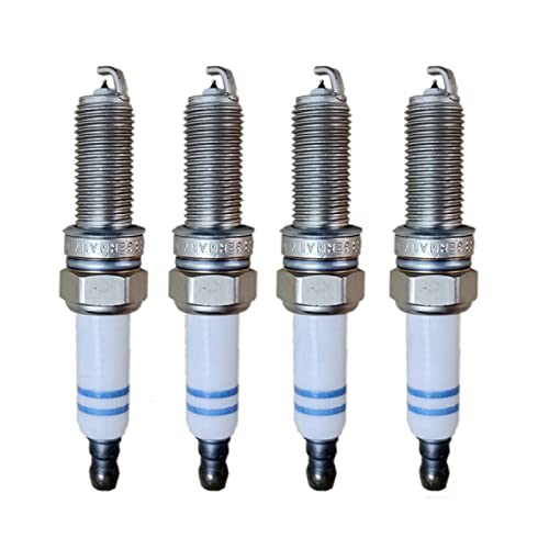 Toiumops Zündkerzen für Mercedes Benz W203 W204 W211 W212 C209 C219 C204 CL203 W251 S203, 4 Stück Iridium-Zündkerze YR7MPP33