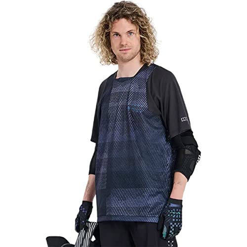 Ion Scrub Short-Sleeve Jersey - Men's Black/Black, M