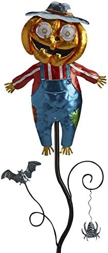 Goblin Guiders - Solar Powered Halloween Decorative Lights - Jolly Pumpkin Scarecrow