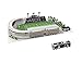 Yx-outdoor Casse-tête 3D du Stade San Genalio, modèle de Construction de Terrain de Football assemblé à la Main, Ornements de Souvenirs pour Les Fans (40 * 27 * 7 cm) - 165 pièces
