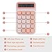 M&G Mechanical Switch Calculator, 12 Digits, Large LCD Display and Big Buttons, Cute Pink Desktop Calculator for Office, Home, School (Battery Included)