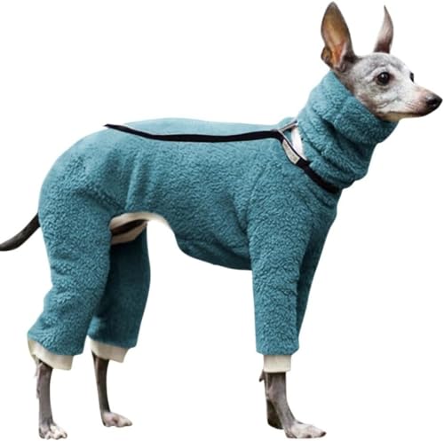 Vskd 犬コート 冬 タートルネック ウィペット服 イタリアングレーハウンド服 グレーハウンド ベドリントン犬服 四脚 ドッグウェア ペット服 犬用防寒着 暖かいセーター おしゃれ 保温 防風 犬パジャマ 室内外兼用 秋冬用 ファッション快適 犬ジャケッ