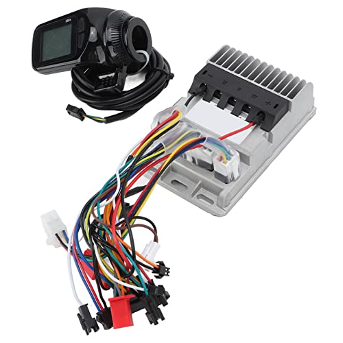 Contrôleur sans balais 48V 60V 500W avec écran LCD pour réparation et conversion de vélo électrique