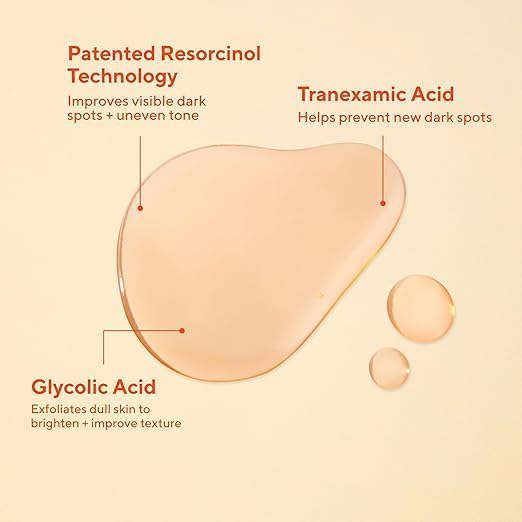 Murad Rapid Dark Spot Correcting Serum - Advanced Anti-Aging Formula with Patented Resorcinol Technology, Tranexamic and Glycolic Acids for Hyperpigmentation, Dark Spots and Dull Skin - 1 Fl Oz