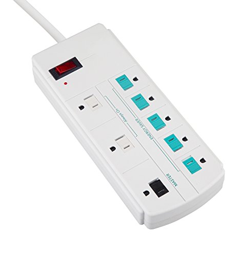 AblePower Energy Saver Surge Protector Power Strip 8...